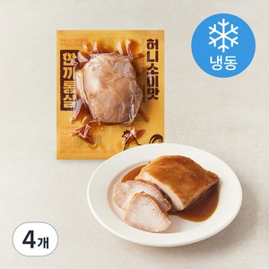 한끼통살 닭가슴살 허니소이 (냉동), 100g, 4개