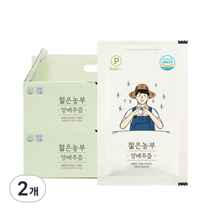 푸릇담 국내산 젊은농부 양배추즙, 3L, 2개