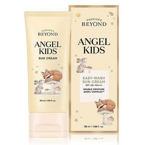 [비건라이프] 비욘드키즈 엔젤키즈 이지워시 선크림 SPF50+ PA++++, 50ml, 1개