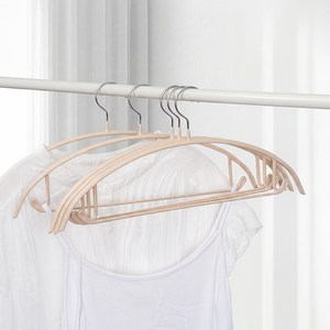 코멧 홈 어깨 뿔 방지 논슬립 옷걸이, 베이지, 30개