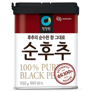 청정원 순후추, 100g, 1개