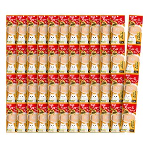 챠오츄르 챠오 이나바 스프 고양이 간식 12개입, 혼합맛(닭가슴살/치..., 35g, 48개