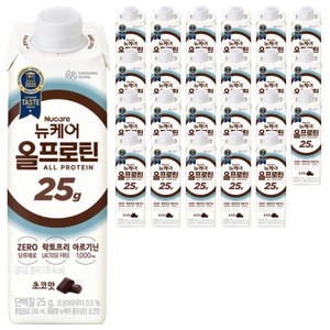 뉴케어 올프로틴 초코맛, 245ml, 24개