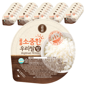 곰곰 소중한 우리쌀 밥, 200g, 50개입