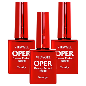뷰젤 오팔 오버레이 오빠 탑 젤, 10ml, 3개