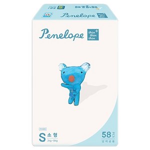 페넬로페 씬씬씬 플러스 밴드기저귀 공용, 2단계, 58매