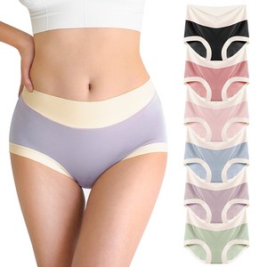 어나더디 고탄력 마카롱 스판 노라인 여성용 팬티 6종 세트