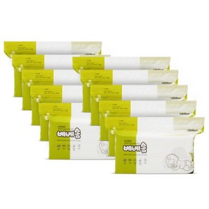 베베솜 표백 건티슈 순면 아기물티슈 리필형