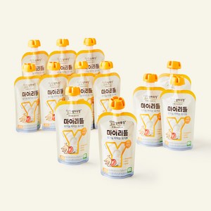 상하목장 마이리틀 유기농 짜먹는 요거트 사과바나나