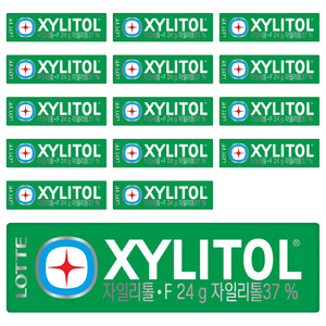 롯데자일리톨 F, 24g, 15개