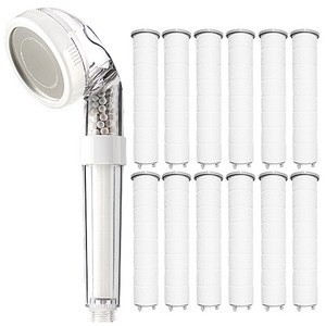 레베랑스 마이크로필터 샤워기 + 필터12p, 혼합색상, 1개