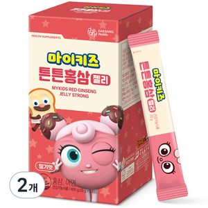 마이키즈 튼튼홍삼 젤리, 20회분, 2개