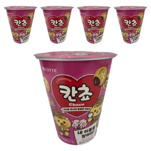 롯데웰푸드 칸쵸 컵, 88g, 5개