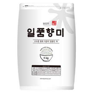 일품향미 향진주 쌀 상등급, 상, 4kg, 1개