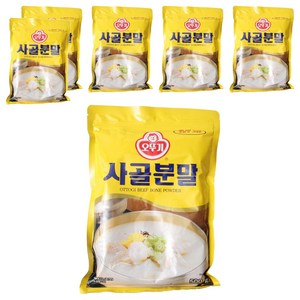 오뚜기 사골분말, 500g, 6개