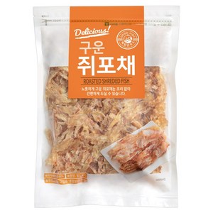 해맑은푸드 구운 쥐포채, 200g, 1개
