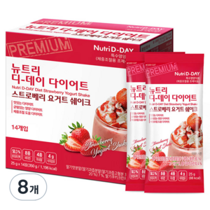 뉴트리디데이 다이어트 쉐이크 14포, 350g, 8개