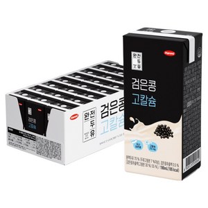 전두유 검은콩 고칼슘 두유, 190ml, 24개