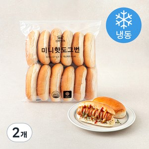 신라명과 미니 핫도그번 (냉동)