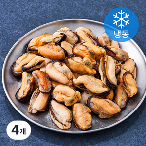 아라보감 국내산 손질 홍합살 (냉동), 300g, 4개