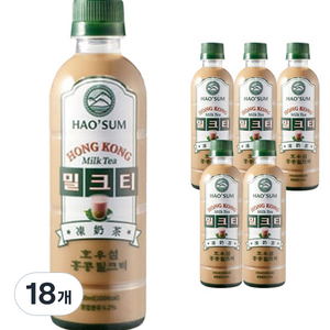 호우섬 홍콩 밀크티, 350ml, 18개