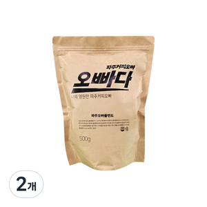 파주커피오빠 파주오빠 블렌드 로스팅 홀빈, 홀빈(분쇄안함), 500g, 2개