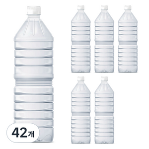 물하나 eco 생수 무라벨, 1L, 42개