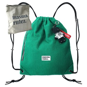 마스마룰즈 여성용 짐색 스트링백 + 파우치 세트