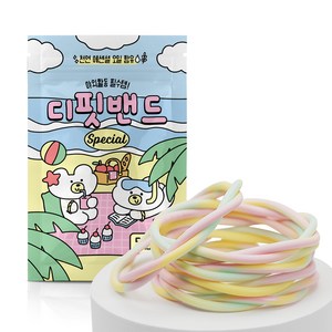 디핏밴드 유아용 스페셜 썸머밴드 S, 파스텔, 5개