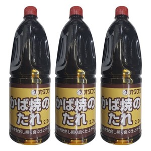 오타후쿠 카바야끼타래 소스, 2.2kg, 3개