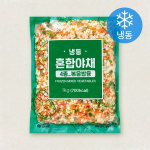 4종 혼합야채 볶음밥용 (냉동), 1kg, 1개