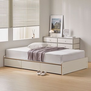 우아미가구 폴크 무헤드 3서랍 침대프레임 방문설치