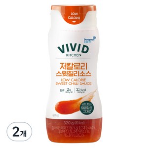 비비드키친 저칼로리 스윗칠리소스, 320g, 2개