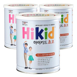 일동후디스 하이키드 쵸코 분말영유아식 650g, 코코아맛, 600g, 3개