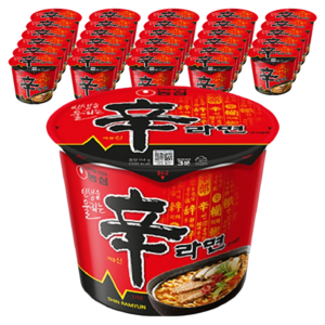 신라면 큰사발면 114g, 32개