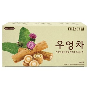 대한다업 우엉차