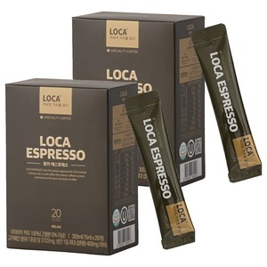 로카에스프레소 액상 스틱 커피믹스 릴랙스, 15ml, 20개입, 2개