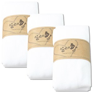 노디자인 유아동용 데일리 무지 유발 팬티 타이즈 3켤레 세트