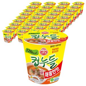 오뚜기 컵누들 매콤한맛 37.8g, 36개