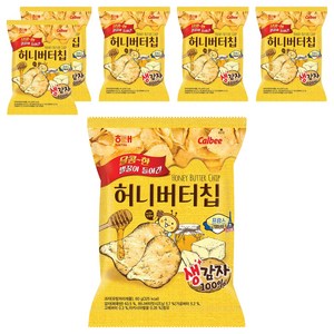 해태 허니버터칩, 60g, 6개