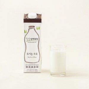 상하목장 유기농 인증 우유, 900ml, 1개