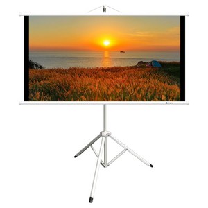 윤씨네 족자 16:9 스크린 1390 x 730 mm +삼각대 세트