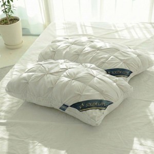 송림라이프 빨아쓰는 푹신한 숙면 베개 + 베개솜