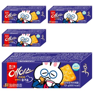 해태제과 에이스 과자, 121g, 4개