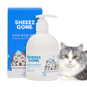 쉬즈곤 부스트 샴푸 캣 저자극 애플 블라썸향