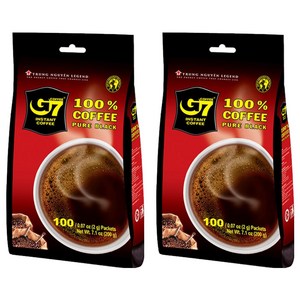 G7 블랙 커피, 2g, 100개입, 2개
