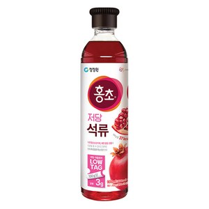 홍초 저당 석류, 900ml, 1개