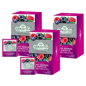 아마드티 믹스베리 앤 히비스커스 허브차 티백