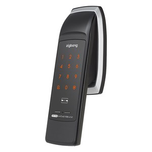 직방 무타공 푸시풀 도어락