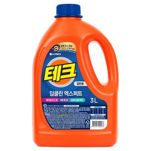 테크 딥클린 엑스퍼트 뉴 액상세제 본품, 3L, 1개